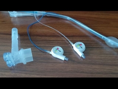 ห้องคู่ซ้ายพร้อมเครื่องวัดความดัน Intracuff หลอดลมลูเมนคู่